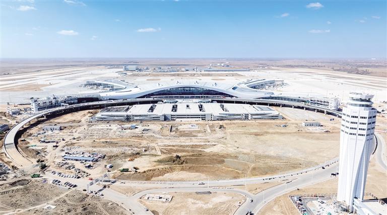 呼和浩特盛樂國際機場項目建設進入沖刺階段相關圖片